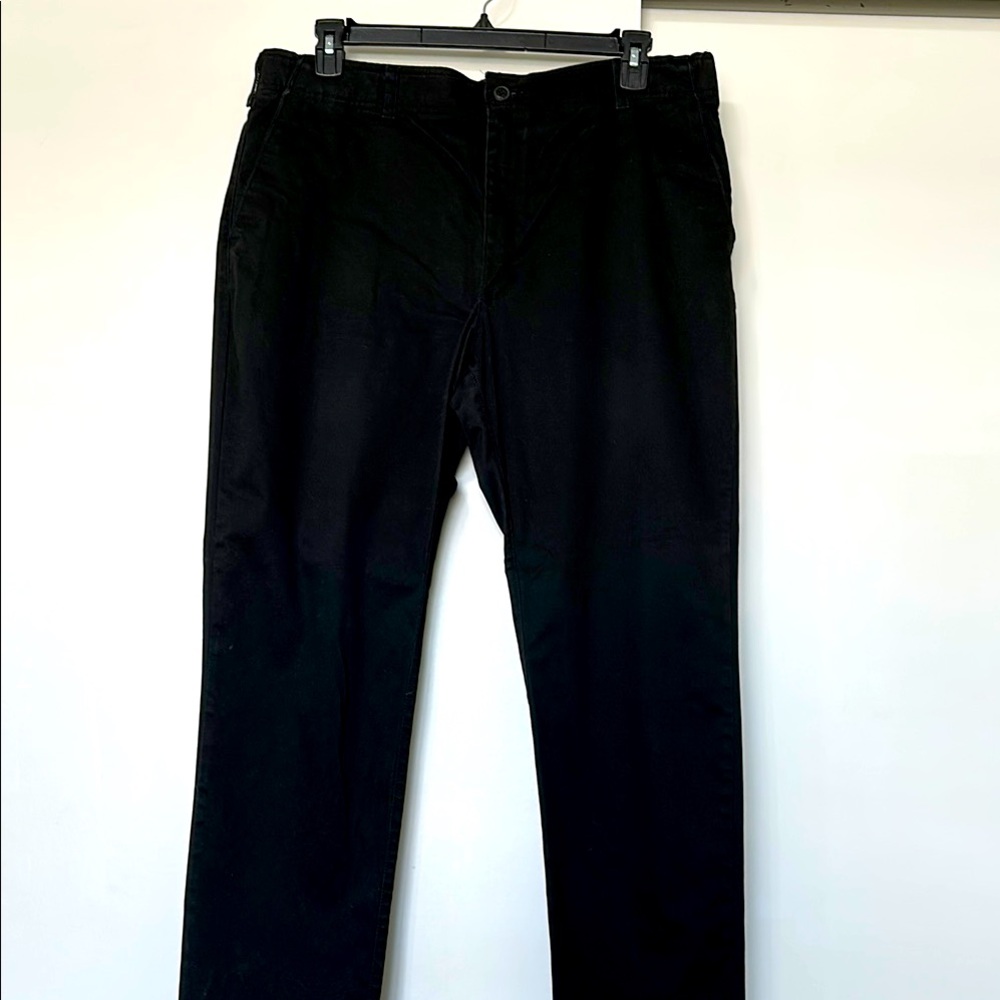 Lee Black Chinos Classic Straight-Leg
